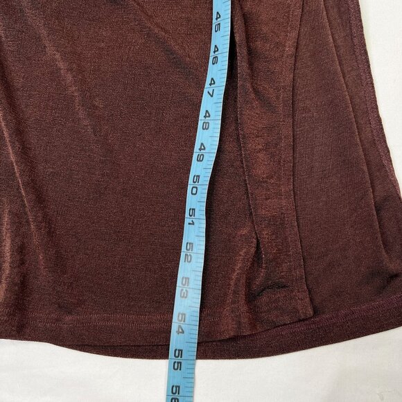 NWT Lulus Complete Catch Backless Lace Ruched Maxi Dress Brown Small - Picture 10 of 13